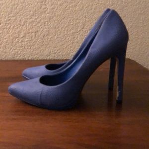 Electric blue Rock Republic high heels